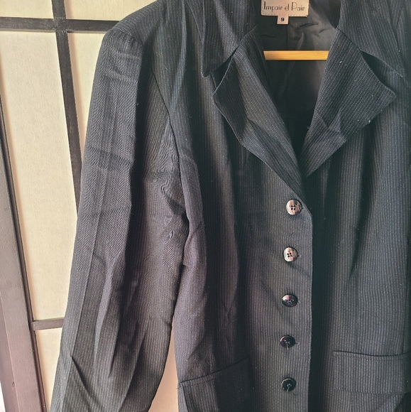 Pinstripe Blazer - Picture 3 of 9